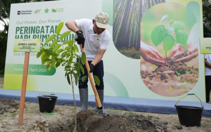 PTPN IV PalmCo Gencarkan Gerakan Hijau dan Jaga Sumber Air Warga