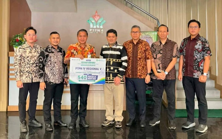PTPN IV PalmCo, Salurkan Perlindungan BPJS Ketenagakerjaan bagi 550 Pekerja Rentan Kalbar
