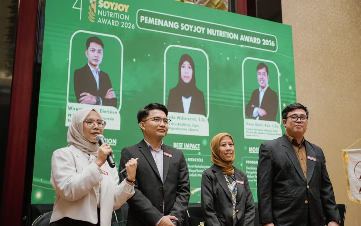 Pemenang SOYJOY Nutrition Award 2026 Berbagi Inovasi Gizi di Forum Temu Ilmiah Nasional II PERSAGI