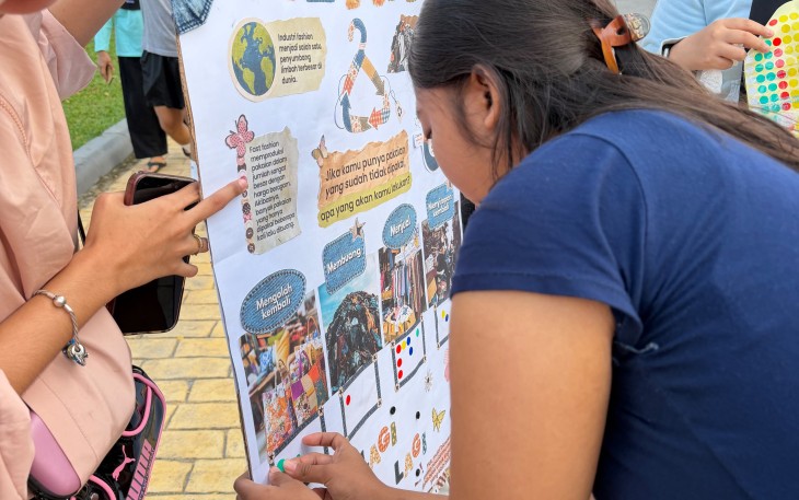 REKA Project Kenalkan Isu Fast Fashion dan Limbah Tekstil Lewat Kampanye di Car Free Day Medan