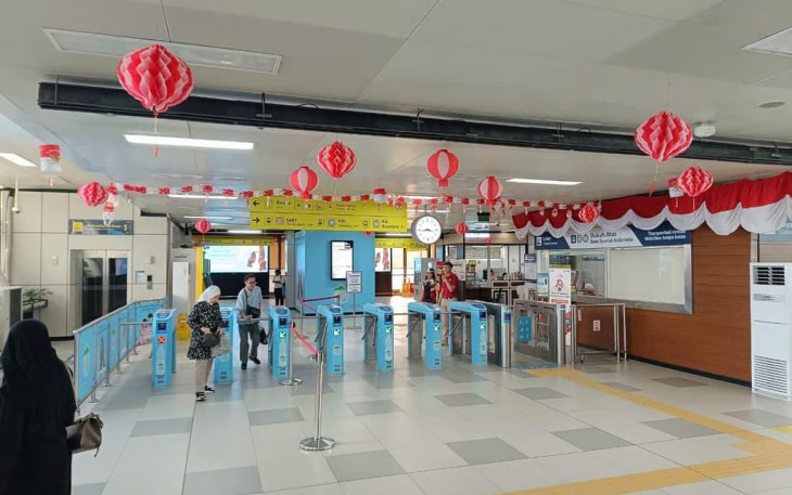 Semarak HUT ke-81 RI, KAI Hadirkan Tarif Rp8 LRT Jabodebek pada 17 Agustus