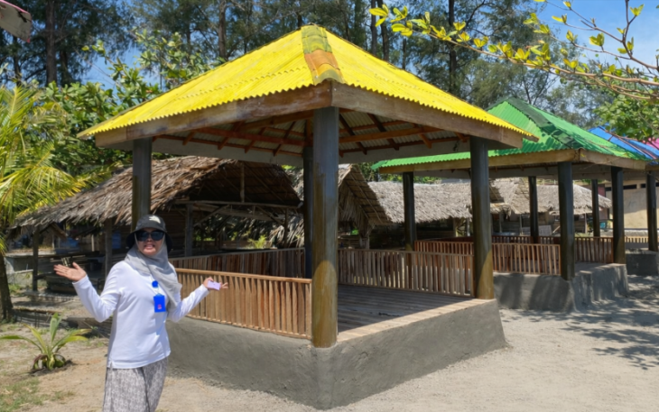 Puluhan Gazebo Gratis Disiapkan Untuk Pengunjung /Foto : MC