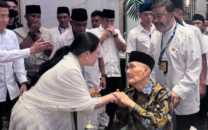 Ketua DPR RI Puan Maharani berbelasungkawa atas wafatnya Wapres ke-6 RI, Try Sutrisno