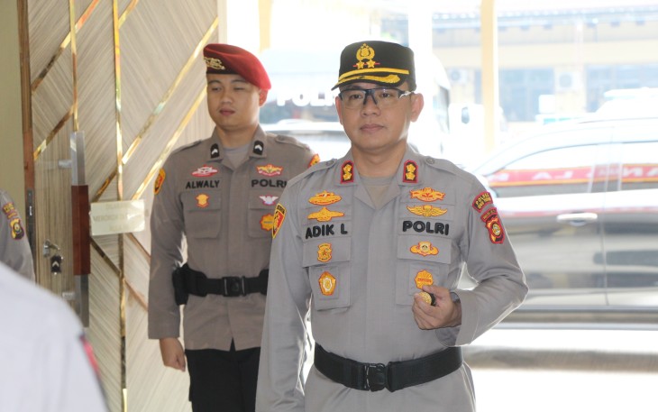 Kapolres Oku Timur Polda Sumatra Selatan, AKBP Adik Listiyono. S, I. K,. M, H