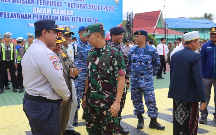 Dandim 0315/Tanjungpinang Hadiri Apel Gelar Pasukan Operasi Ketupat Seligi 2026