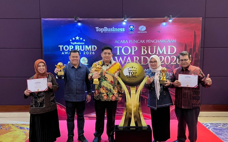 Bupati Roby dan BPR Bintan Sukses Sabet Tiga Penghargaan Sekaligus di TOP BUMD Awards 2026