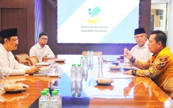 Pertemuan informal antara Gubernur Kepulauan Riau, Ansar Ahmad dengan Menteri Sosial RI, Saifullah Yusuf pada Rabu (29/4/2026)