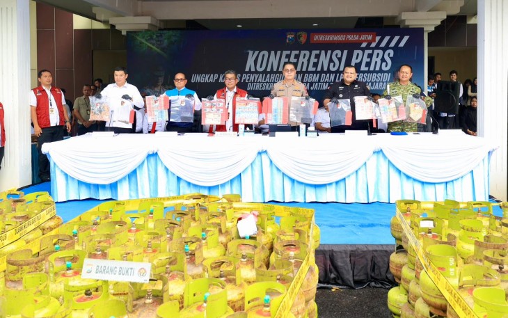 Polda Jatim Amankan 79 Tersangka Penyalahgunaan BBM dan LPG Bersubsidi