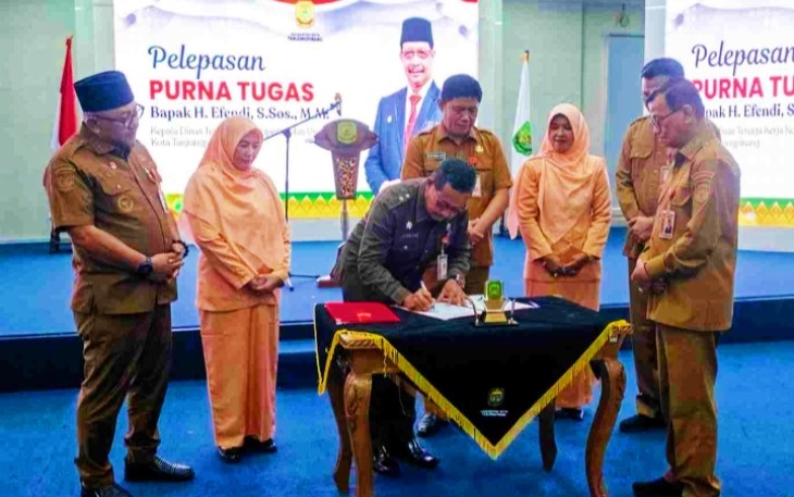 Wali Kota Lis Tunjuk Muhammad Yatim Sebagai Plt Kadis Tenaga Kerja