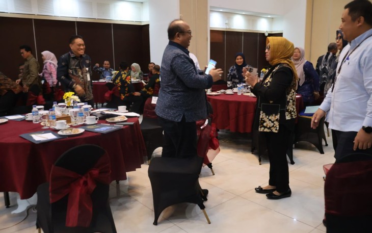 Wakil Bupati Blora Sri Setyorini dalam kegiatan Focus Group Discussion tindak lanjut BAST hibah tanah PSDKU UNY, belum lama ini