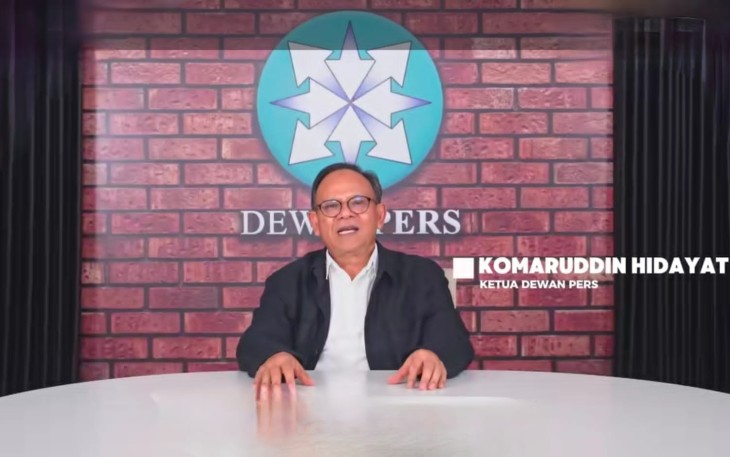 Ketua Dewan Pers periode 2025–2028 Prof. Dr. Komaruddin Hidayat