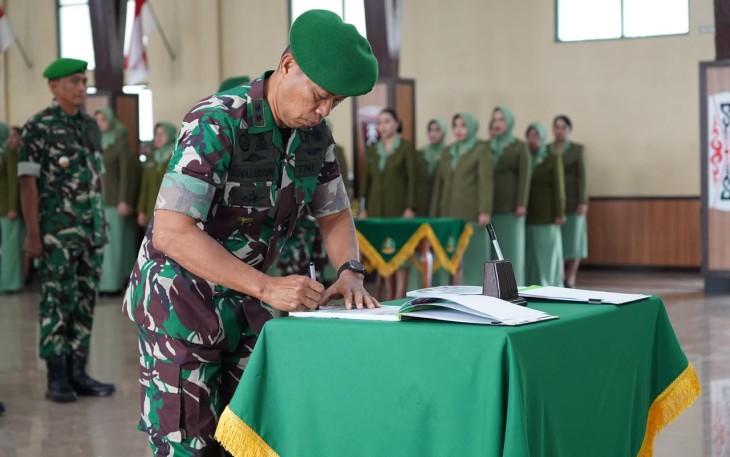 Sertijab dan Tradisi Satuan Kodam XVIII/Kasuari 
