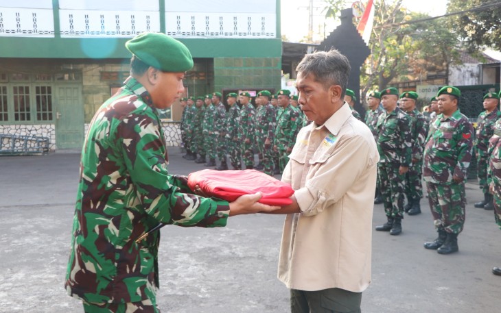 Jelang HUT ke-81 RI, Dandim Tulungagung Berangkatkan Kirab Gelora Merah Putih Puncak Secang 2026