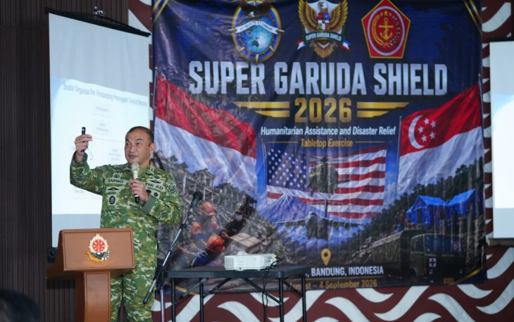 Peserta Super Garuda Shield 2026 Simulasikan Respons Terpadu Hadapi Bencana