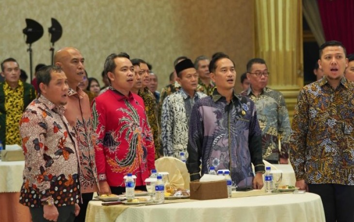 Anugerah Insan Pajak Tahun 2026 yang berlangsung di Pendopo Wahyawibawagraha, Sabtu (19/9/2026) malam.