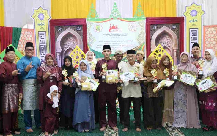 Penutupan MTQH Kelurahan Bukit Cermin