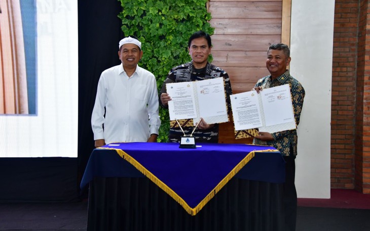 Kasal Hadiri Peresmian Praditya Adhigana Global School di Grand Cikareo, Sukabumi, Jawa Barat, Jumat (13/2).