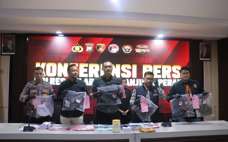 Polres Pelabuhan Tanjungperak Amankan Tersangka Otak Pembunuhan di Wonokusumo 