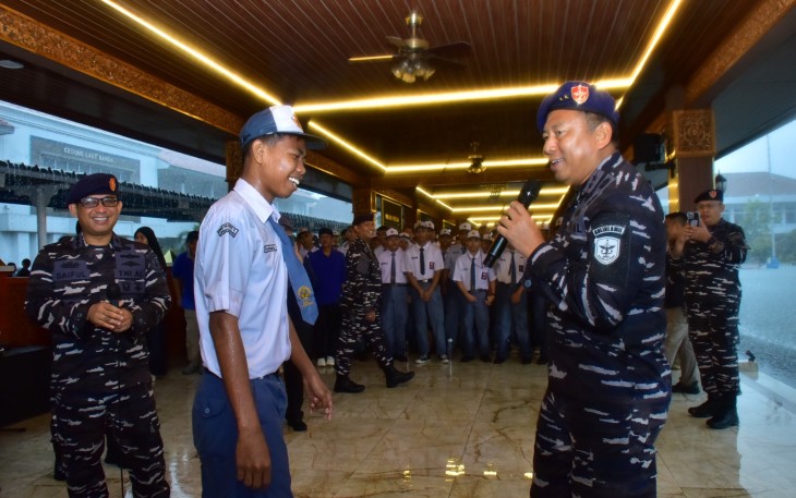 Pangkolinlamil saat Buka Persami KKRI Gelombang IV