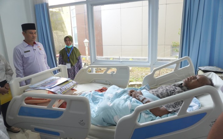 Sekretaris Daerah Provinsi Bengkulu, Herwan Antoni Sidak RSUD M Yunus /Foto : MC 