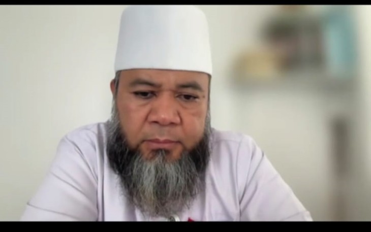 Gubernur Bengkulu Helmi Hasan  saat rapat koordinasi (rakor) bersama wali kota dan para bupati se-Provinsi Bengkulu melalui Zoom, Rabu siang (1/4) /Foto : MC 