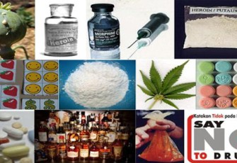 Ilustrasi narkotika dan obat-obatan terlarang