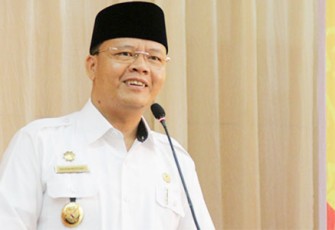  Wagub Bengkulu Rohidin Mersyah dalam acara Pembukaan Bimbingan Teknis (Bimtek) Pariwisata Menuju Visit 2020, Rabu (19/04/2017).