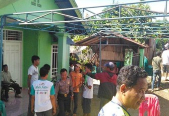 Rumah duka di Kelurahan Sukamerindu Kecamatan Teluk Segara (Foto:bengkulunews.co.id)