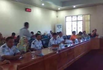 Hearing Komisi II, Juru Parkir dan Dishub Kota Bengkulu