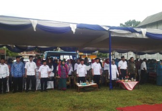Pemerintah Kota Bengkulu memperingati Hari Keluarga Nasional (Harganas) XXIV Tingkat  pada Rabu (6/9/2017)