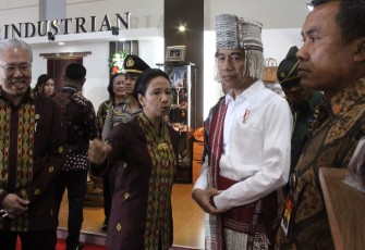 Pameran Kriyanusa Dekranas 2017 dibuka secara resmi oleh Presiden RI Joko Widodo. 