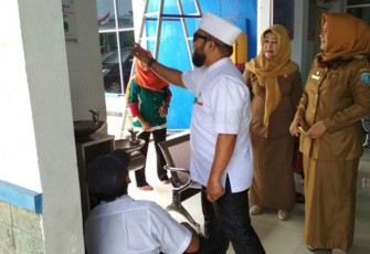 Fasilitas layanan baru yang terpasang di RSUD kota Bengkulu yakni, Air kran langsung minum (Drinking water)