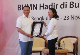 Kunjungan Menteri BUMN Rini Soemarno ke Bengkulu Terkait lahan  11,8 Hektar dibawah otoritas Pelindo II