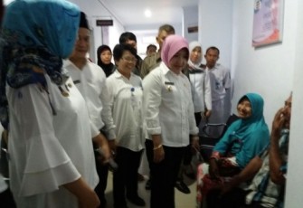 Wawalikota Bengkulu meninjau langsung pelayanan kesehatan RSUD Kota Bengkulu