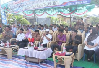 Wali Kota Bengkulu Helmi Hasan Resmikan Posyandu