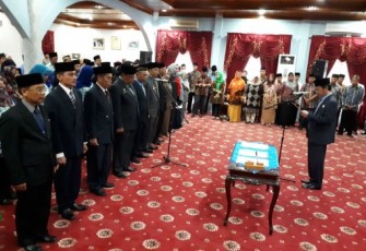 Pelantikan Pejabat Di Lingkungan Pemkot