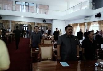 Paripurna DPRD Kabupaten Seluma 