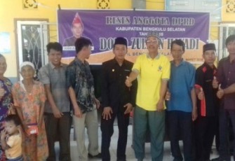 Dodo Zulkan Hadi Tampung Aspirasi Rakyat