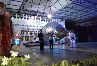 Penampilan tari ikan-ikan