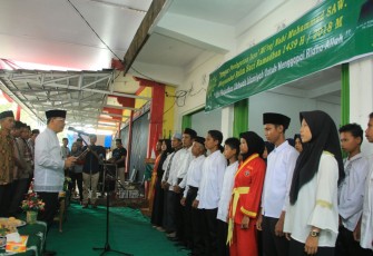 Plt Gubernur Bengkulu Rohidin Mersyah hadiri Peringatan Isra Mi'raj Nabi Muhammad SAW.