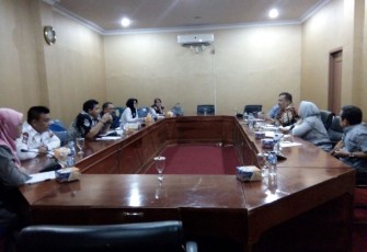 Hearing Komisi I dan II DPRD Kota Bengkulu Dengan KPU Kota Bengkulu 