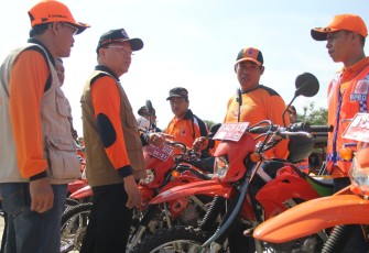 Plt Gubernur Bengkulu Rohidin Mersyah Cek Kesiapan Pasukan Penanggulangan Bencana Provinsi Bengkulu 