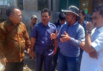 Komisi III DPRD Lebong Saat Lakukan Sidak