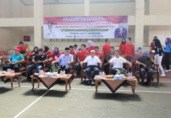Pembukaan Turnamen Tenis Lapangan Piala Direktur RSUD 