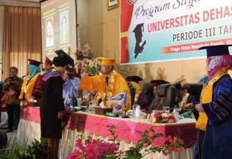 Wisuda Universitas Dehasen Bengkulu Periode III Tahun 2018