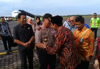Wakil Walikota Sambut Kedatangan Kapolda Bengkulu