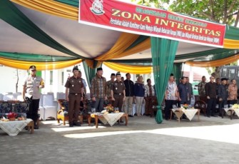 Kejari Bengkulu Gelar Penandatanganan Pakta Integritas Wujudkan WBK dan WBBM