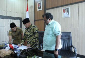 Penandatanganan Nota Kesepahaman Antara Pemerintah Provinsi Bengkulu Dengan PT. PT. Pasoka Sumber Karya