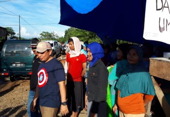 Wakil Wali Kota Bengkulu Dedy Wahyudi Tinjau Lokasi Banjir 