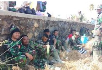 Senda Gurau Resep Mujarab Hilangkan Lelah di Lokasi TMMD Kodim 0716/Demak